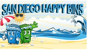 SD Happy Bins Curbside Trash Can Cleaning Service